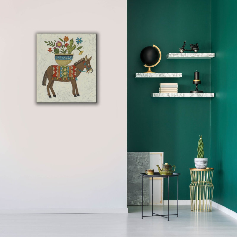  «Market Boro 1» par Chariklia Zarris, art mural sur toile, 26 po x 30 po