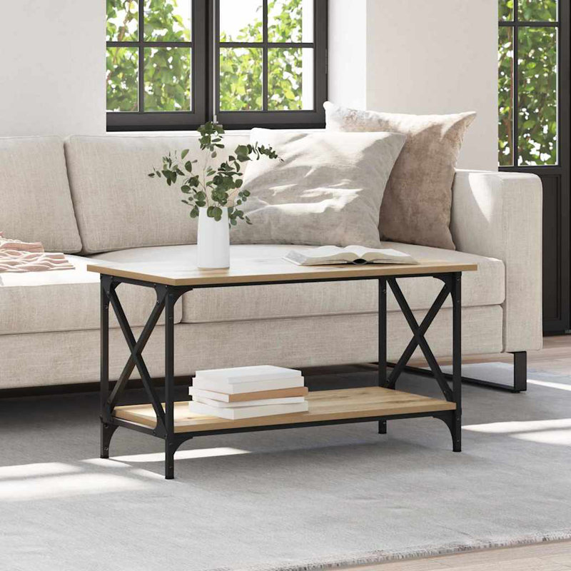 Coffee Table with Storage, Artisan Oak
