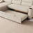 Convertible Sleeper Combo Sofa, Convertible Sofa Bed Polyester Pullout Bed With Storage Recliner And Cup Holder For Living Room, Tight Spaces-1247701233