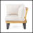 SEBASTIAN CORNER CHAIR+COFFEE TABLE