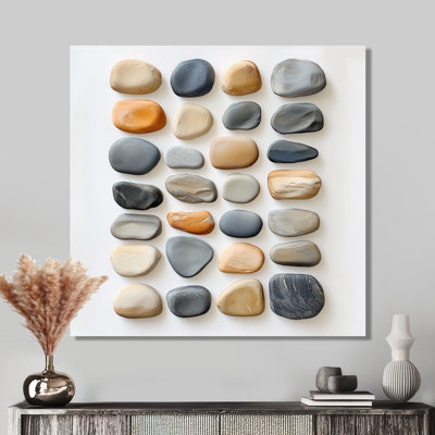 Jahel - Abstract Minimalism Metal Art, Modern Metal Print