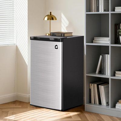 3.2 Cu.Ft Mini Refrigerator, Single Door Compact Fridge - Energy Efficient, Reversible Door,Quiet Operation with Adjustable Shelves for Dorm, Office, | Fridge.com