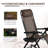 Outdoor Rocking Chairs, Foldable Reclining Zero Gravity Lounge Rocker W/ Pillow, Cup & Phone Holder, Combo Design W/ Folding Legs-108746672