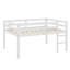 Lit mezzanine en bois avec échelle-727501768