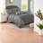 Luxurious Polyester Jacquard Bedding Sets, Reversible Design For Home