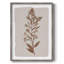 Impression botanique monochrome I - bois massif 50191-62988329
