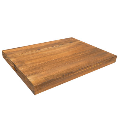 29.4X22x2.5" Wooden Stove Top Cover