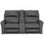 Causeuse inclinable électrique en cuir fleur Seibert-799458483