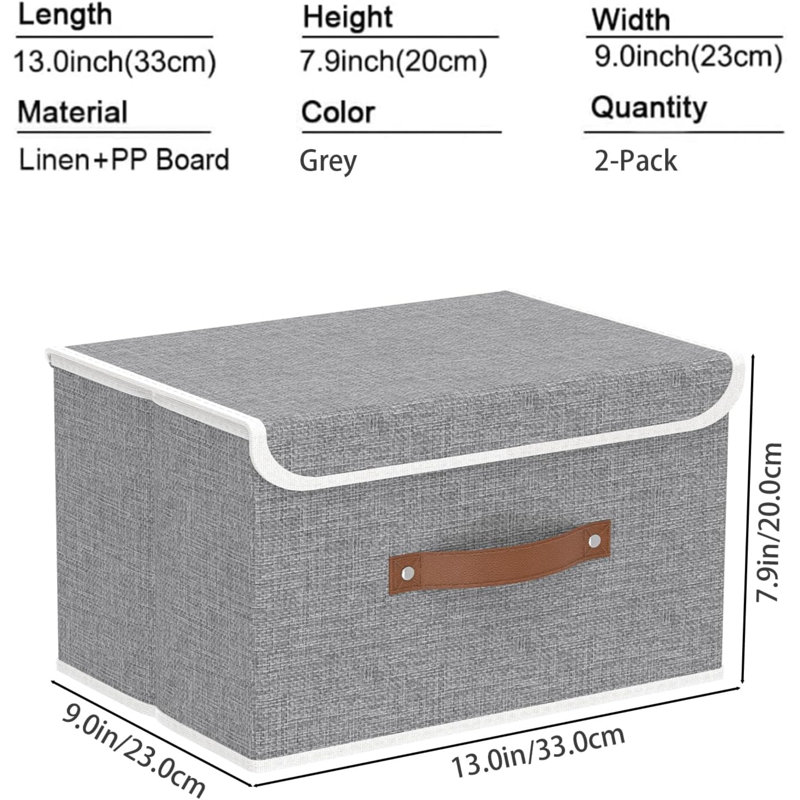 Brayden Studio Box, Grey