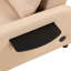 Canapé-lit escamotable 3 en 1 avec tables à oreilles et chargement USB pour les salons et les salles de loisirs-1054280086
