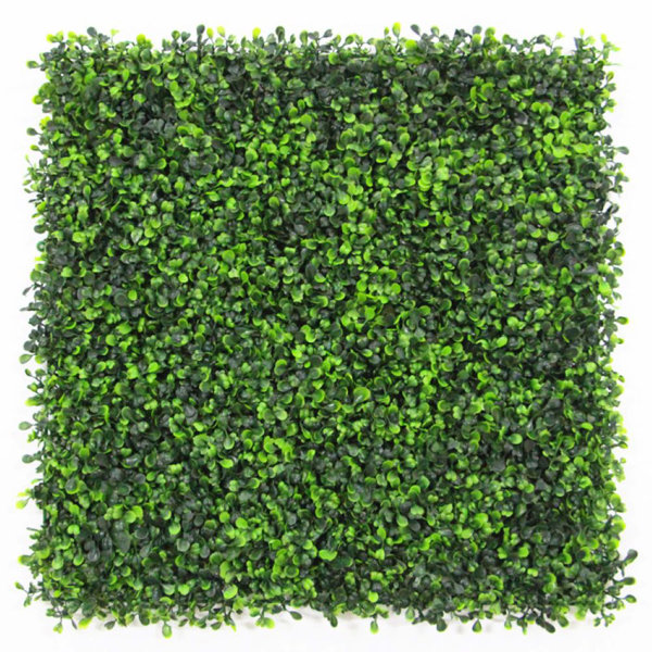e-Joy Boxwood Hedge Artificial Greenery Turf Panel | Wayfair