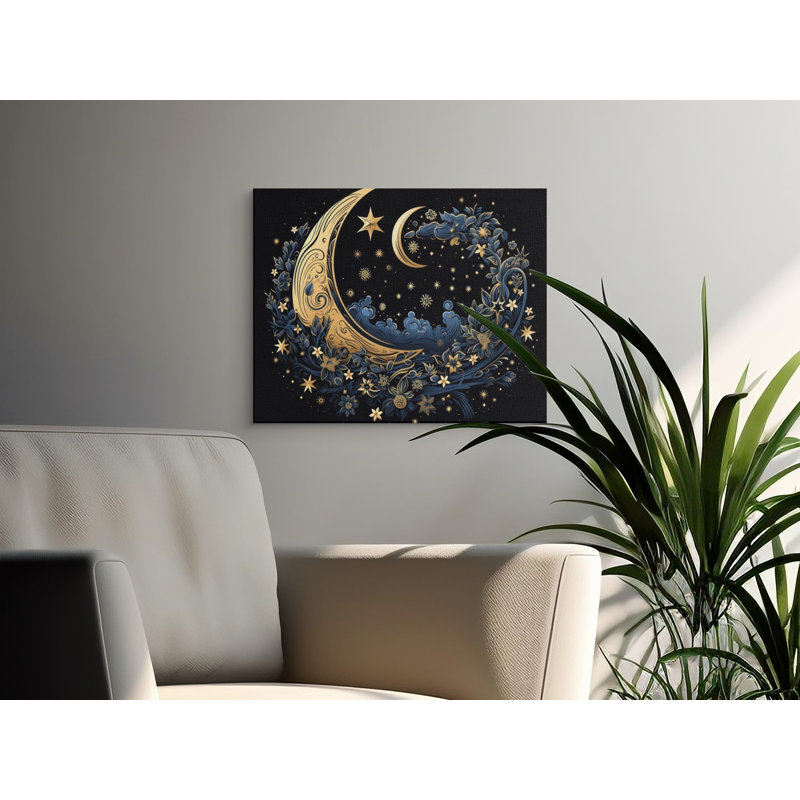 Sammons 1 Piece Wrapped Canvas Wall Art Set, 30x24