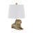 17.25" Resin Pug Table Lamp With Shade-1667233455-1667233449