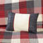 Ensemble de literie confortable 6 pièces, chevrons en polyester, style chalet rustique