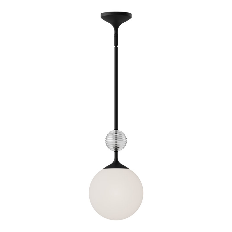 Celia 1 - Light Single Pendant, Matte Black
