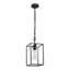 Luminaire suspendu 1 lumière noir, style moderne