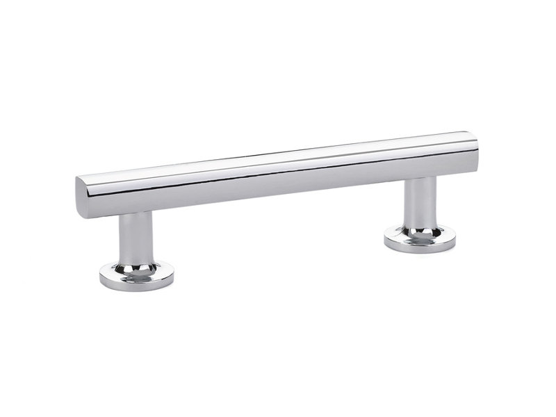 Trinity Bar Pull, Polished Chrome, 4"
