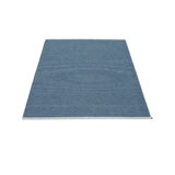 Mono Hand Loomed Area Rug in Ocean Blue