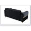 Causeuse convertible en tissu de velours Melody
