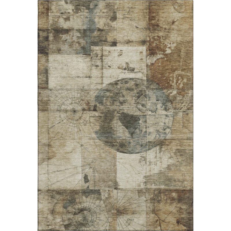 Tapis de qualité supérieure lavable à la machine AMF1905 Global, Rectangle 10 pi x 14 pi