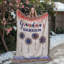 Couverture tissée personnalisée «Grandma's Garden Heirloom»-128673376