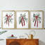 Christmas Holiday Art XVIII - Custom encadrée de qualité supérieure avec mat - 3 pièces-976301226-976301222