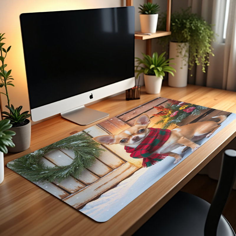 Polyester Desk Pad, 23.6x13.8