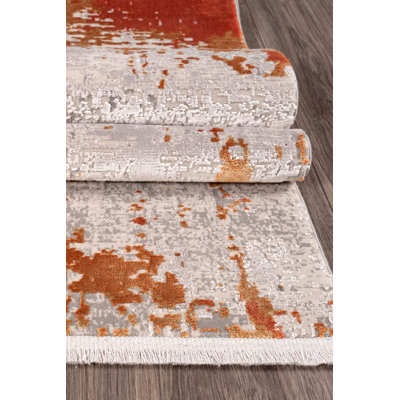 Luxurious Woven Carpet, 6.6 x 9.5 Feet, Cream Color | Viscose & Acrylic Blend, 2.5 Lbs/Sq Ft, 0.3 in Pile Height | 1,500,000 Thread Points for Ultimate Comfort | Easy to Vacuum, Spot Clean Only, Not Machine Washable
