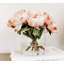 Peony Floral Arrangement in Vase