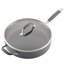 Anolon Advanced Home Hard Anodized Nonstick Sauté Pan with Helper Handle and Lid, 5 Quart-409514513