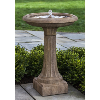 Longmeadow Weather Resistant Birdbath Fountain