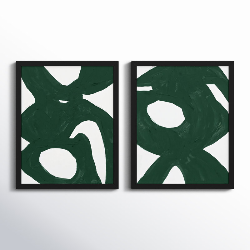 Harmony by Andrea Stokes, 30" H x 24" W, Black Framed