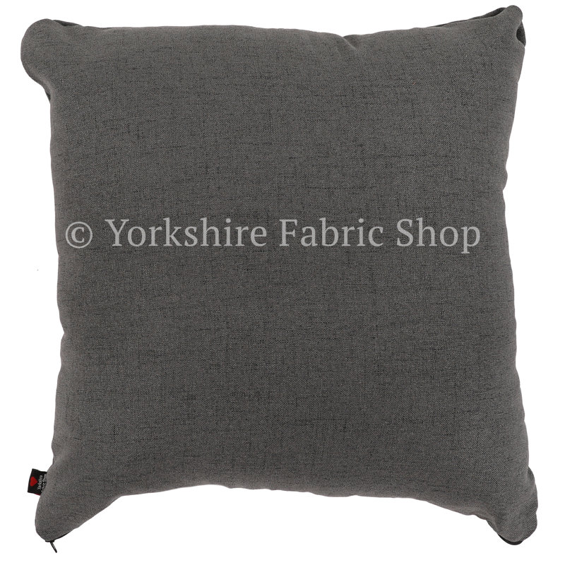 James Square Throw Cushion, Small, Silver