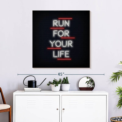 Tergel Neon Run For Your Life