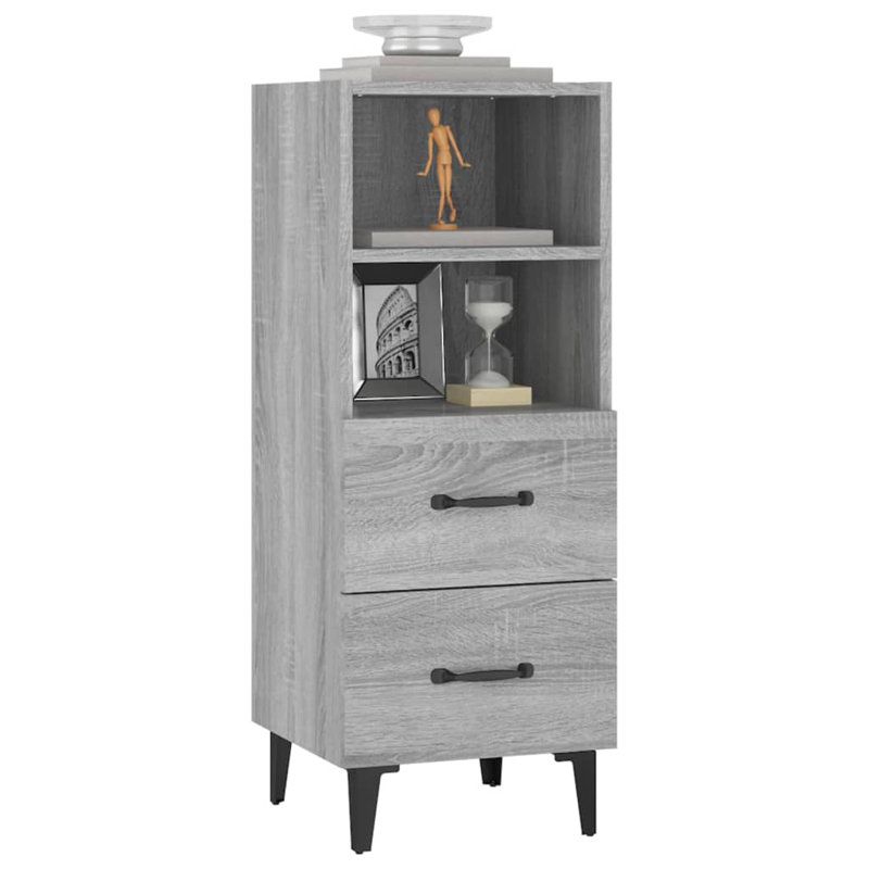 Silcox 34.5cm Sideboard, Grey