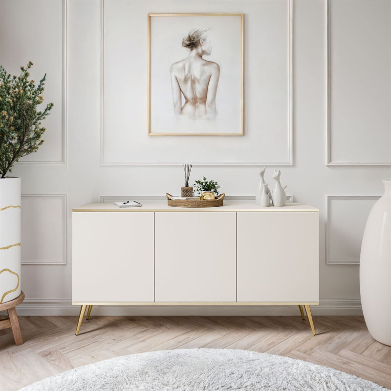 160cm Sideboard, Beige