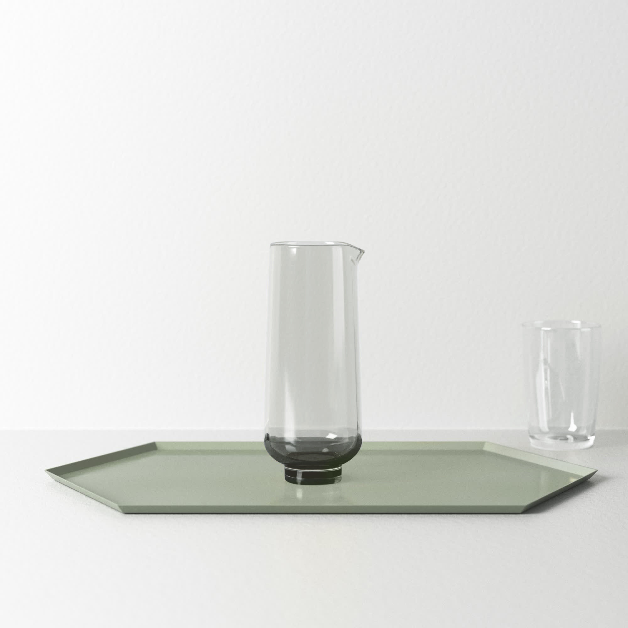 FLOW Water 37 oz. Pitcher, Smoke