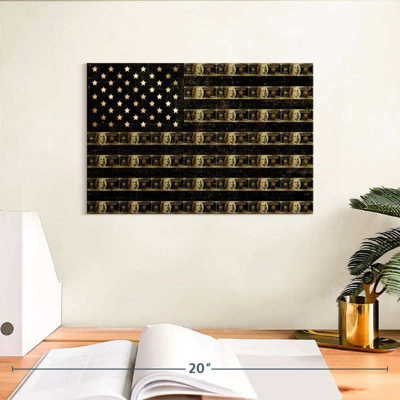 Drapeau Borges de Benjamin, H 8 po x l 12 po