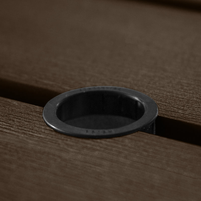 Maura Outdoor Picnic Table, Weathered Acorn