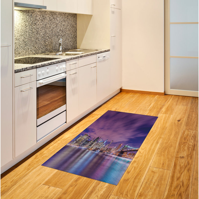 Anchor Urban High Density Long Fiber Poly Threads Decorative Area Rug Carpet, Rectangle 2'7" x 5'