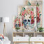 «Skull Bouquet», impression d'art graphique contemporain-35120080-35120085