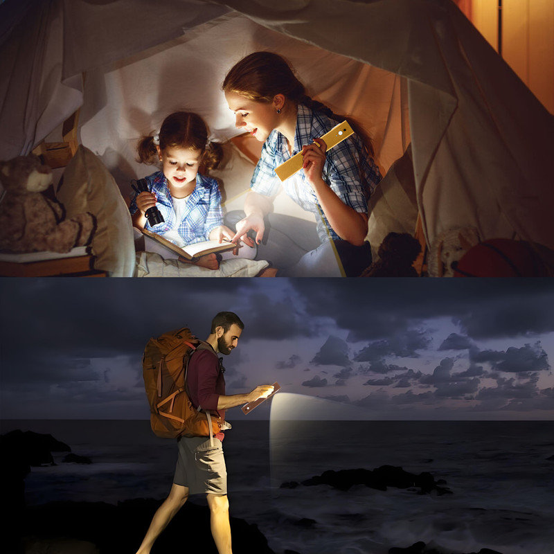Veilleuses à détecteur de mouvement à DEL, lumière murale rechargeable à piles 2500 mAh sans connexion électrique avec interrupteur, pile d'éclairage sans fil pour les escaliers de chambre à coucher