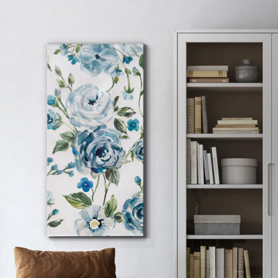 Moonlight Rose Garden I - Reproduction d'art sur toile tendue