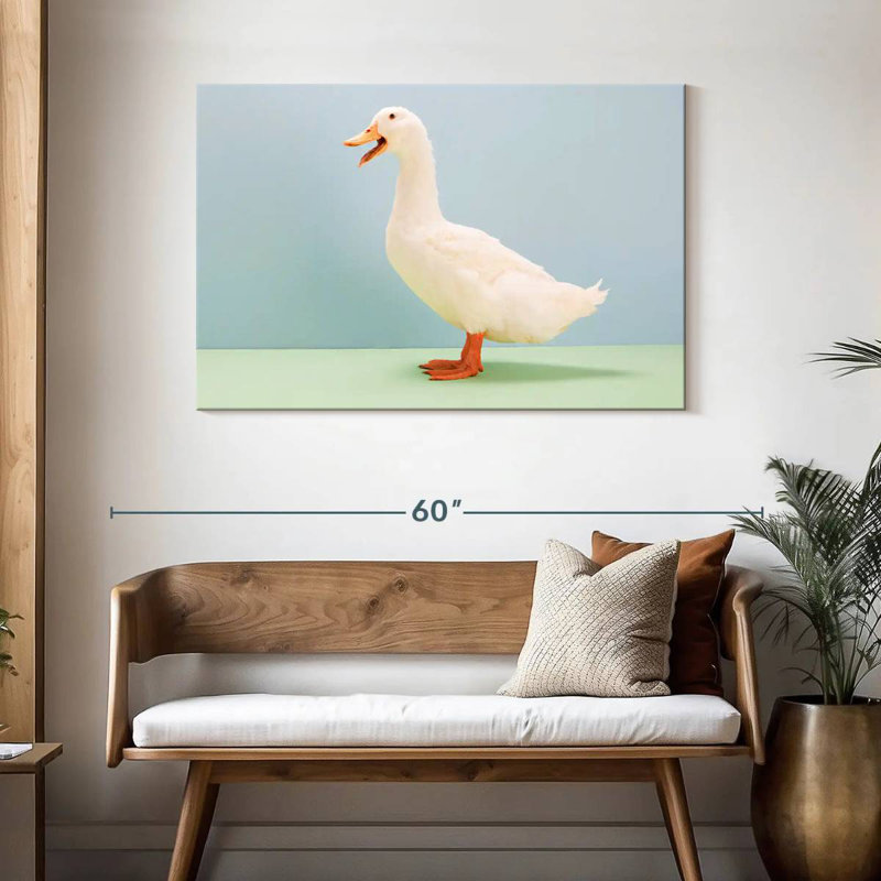 White Duck, 30" H x 45" W