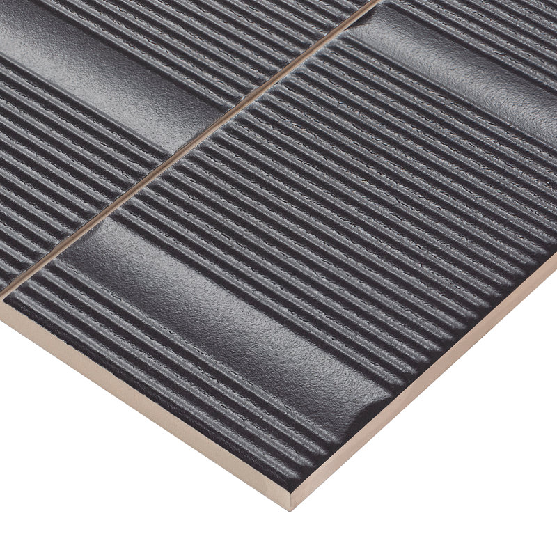 Flyer 8'' x 16'' Matte Ceramic Wall Tile (10.32 Sq. Ft. / Case), Anthracite