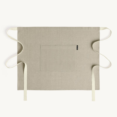 100% Pure Linen Bistro Apron
