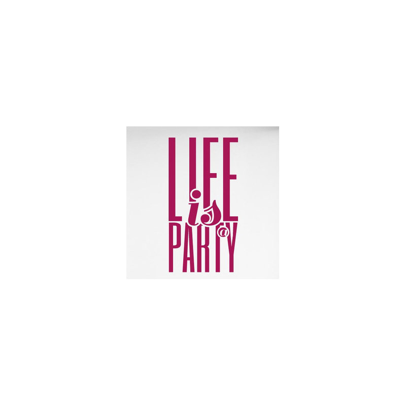 Wall Decal, Violet, Large