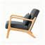 Fauteuil d'appoint 22,8 po Mid Century-130617760