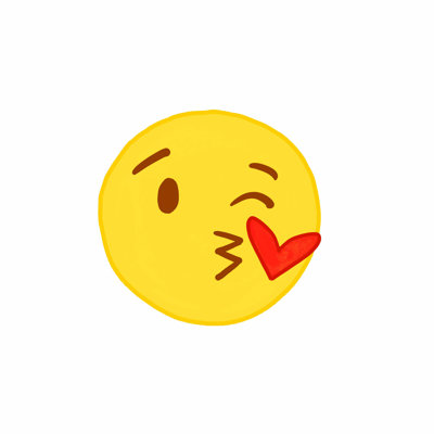 Emoji Kissy Face