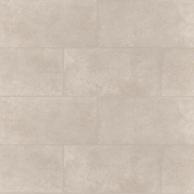 Carreau de sol en porcelaine de style béton 12 "x 24" avec carreaux materika
